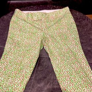 Lilly Pulitzer capri pants.